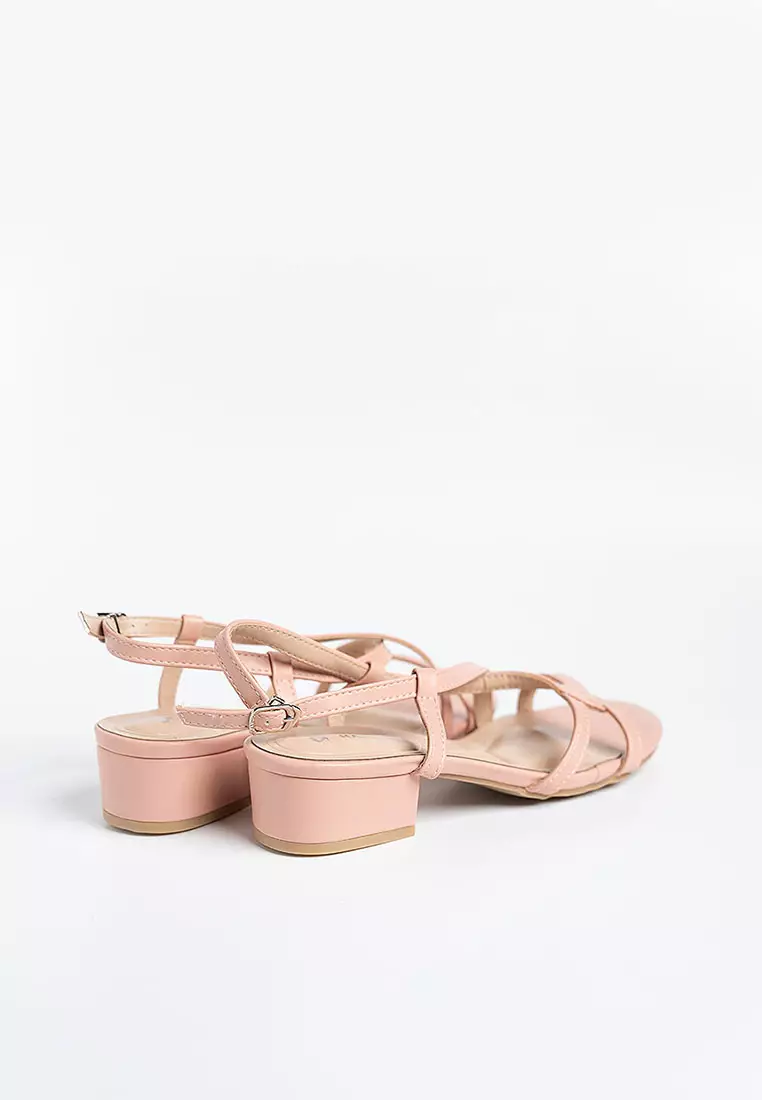 Penny Woven Low Heels