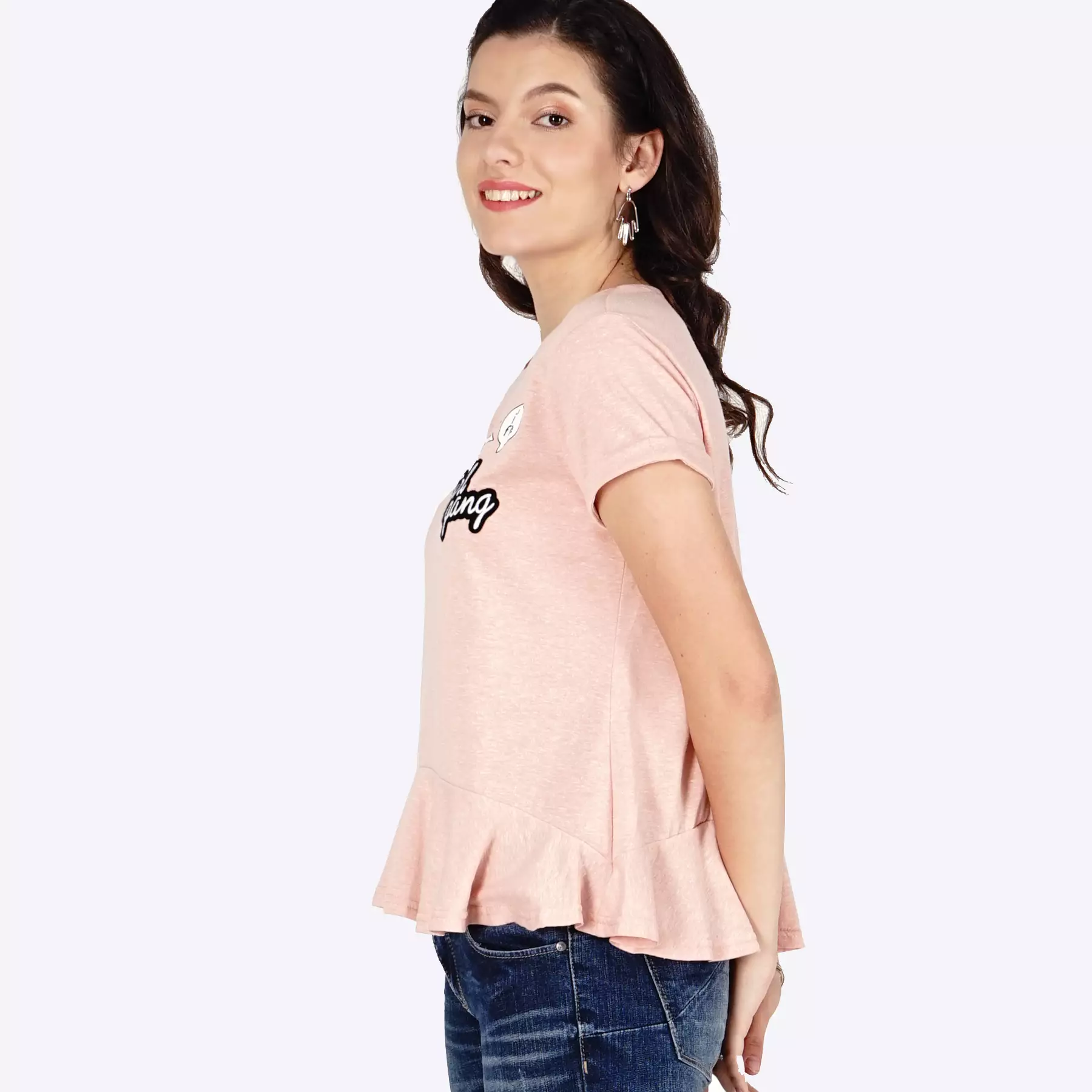 Kaos Wanita Persicum Dusty Pink