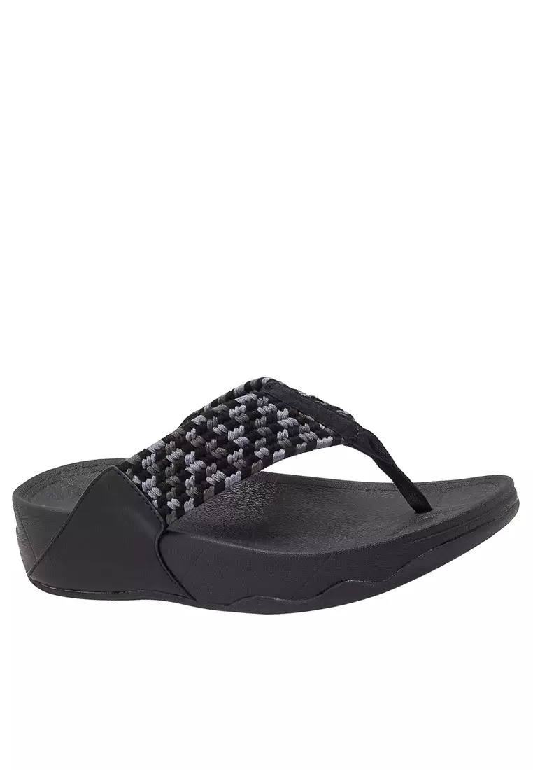 Discount on Twenty Eight Shoes  shoes - SKU: 5cm Woven Strap Flip Flops Alm987-4