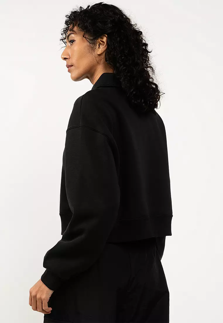 Sportswear Phoenix Fleece Loose Collared Pull-Over Top