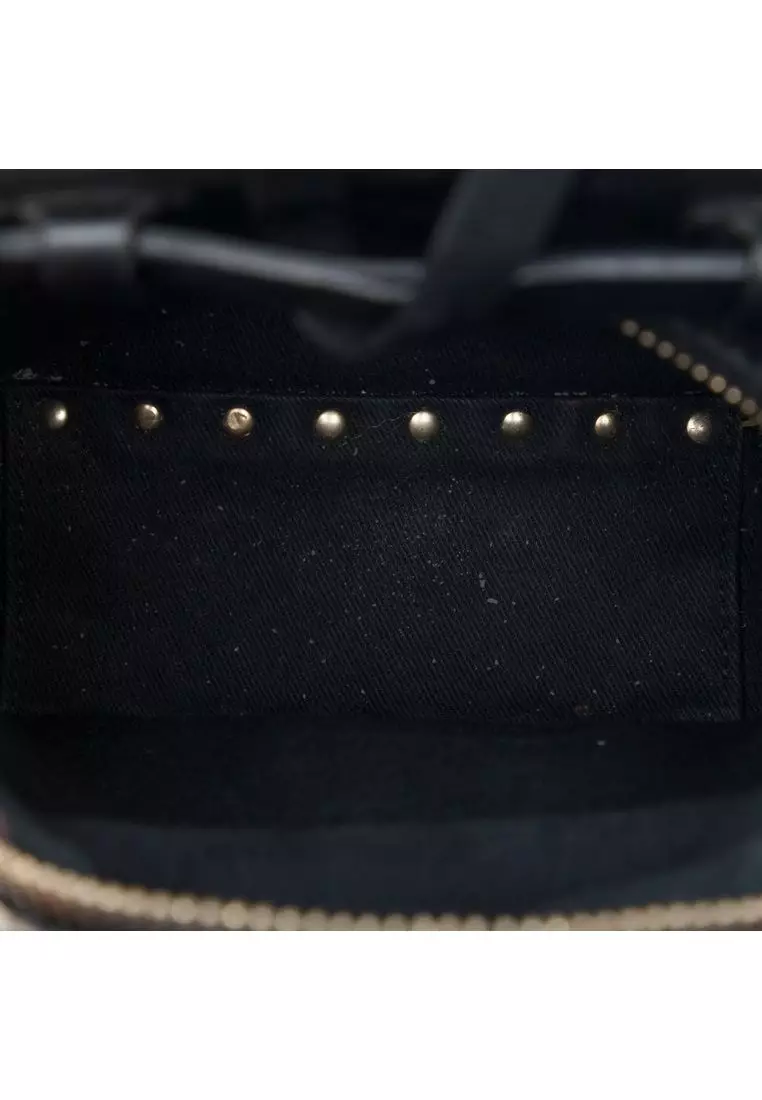 Pre-Loved Valentino Mini Leather Rockstud Backpack