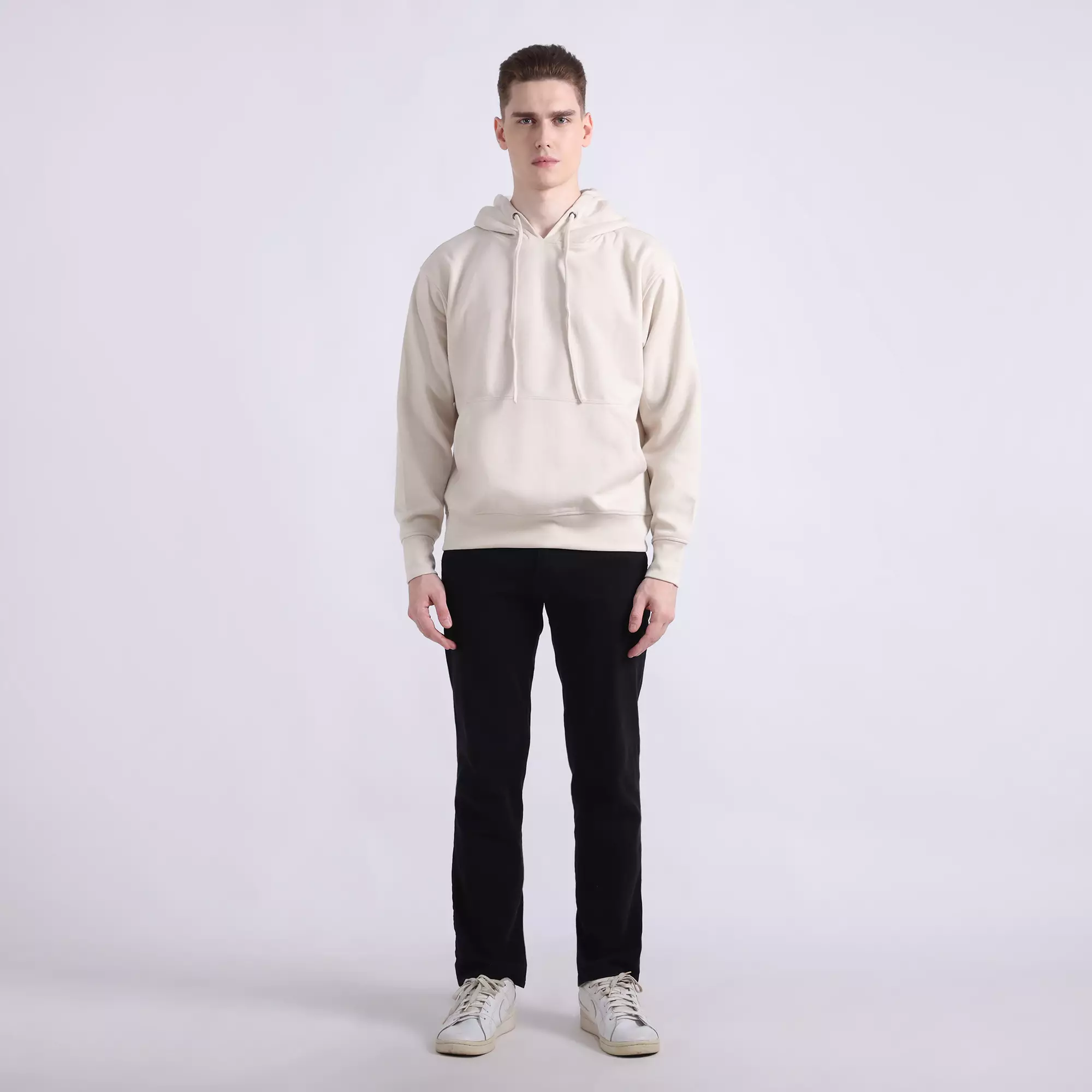 FACILITY by Larusso Work in Progress - Arlo Hoodie Danball - Whitecap Grey