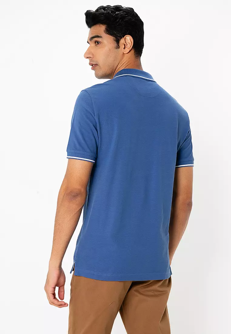 Tipped Piqué Polo Shirt