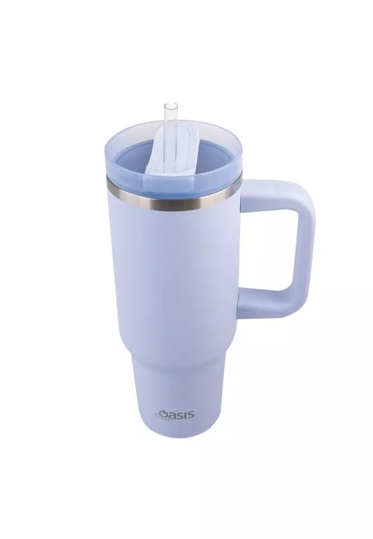 Oasis Stainless Steel Insulated Commuter Travel Tumbler 1.2L - Periwinkle