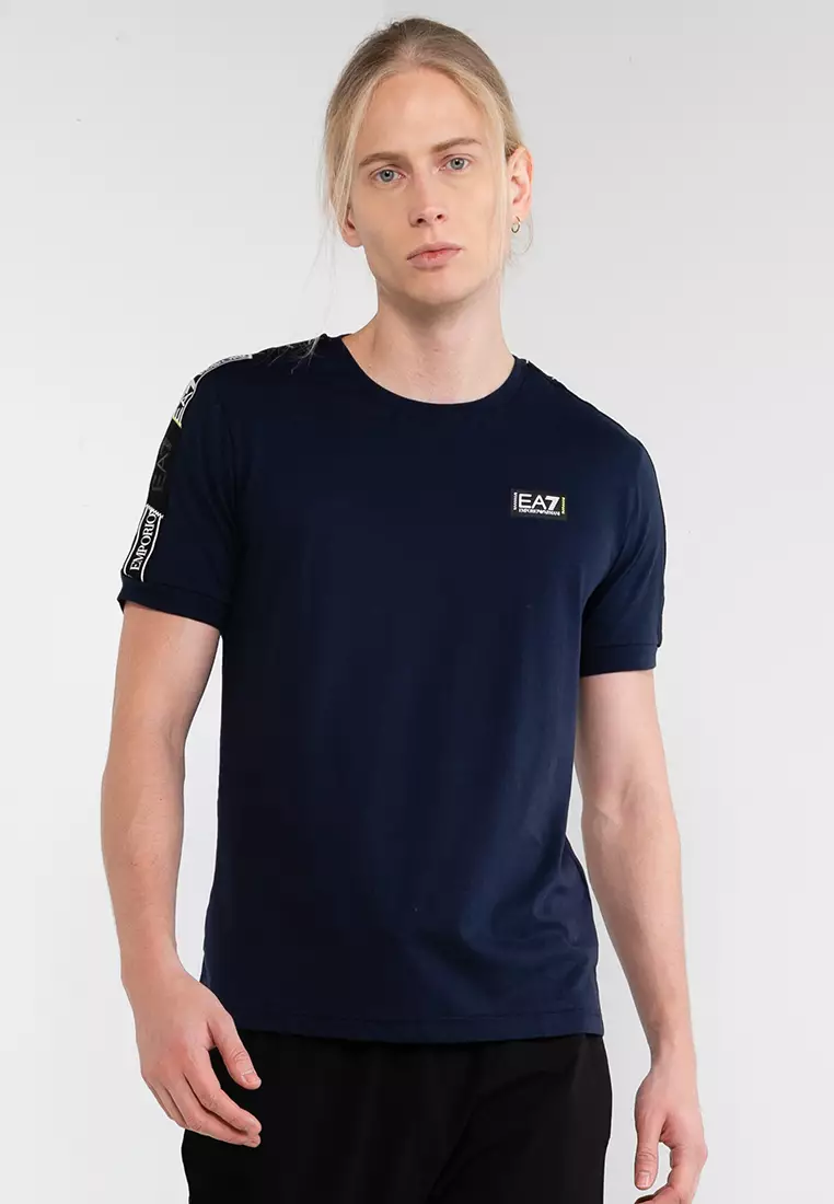 Ea7 navy t clearance shirt