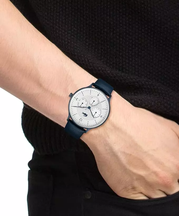 Lacoste LClub Multifunction White Round Dial Men's Watch