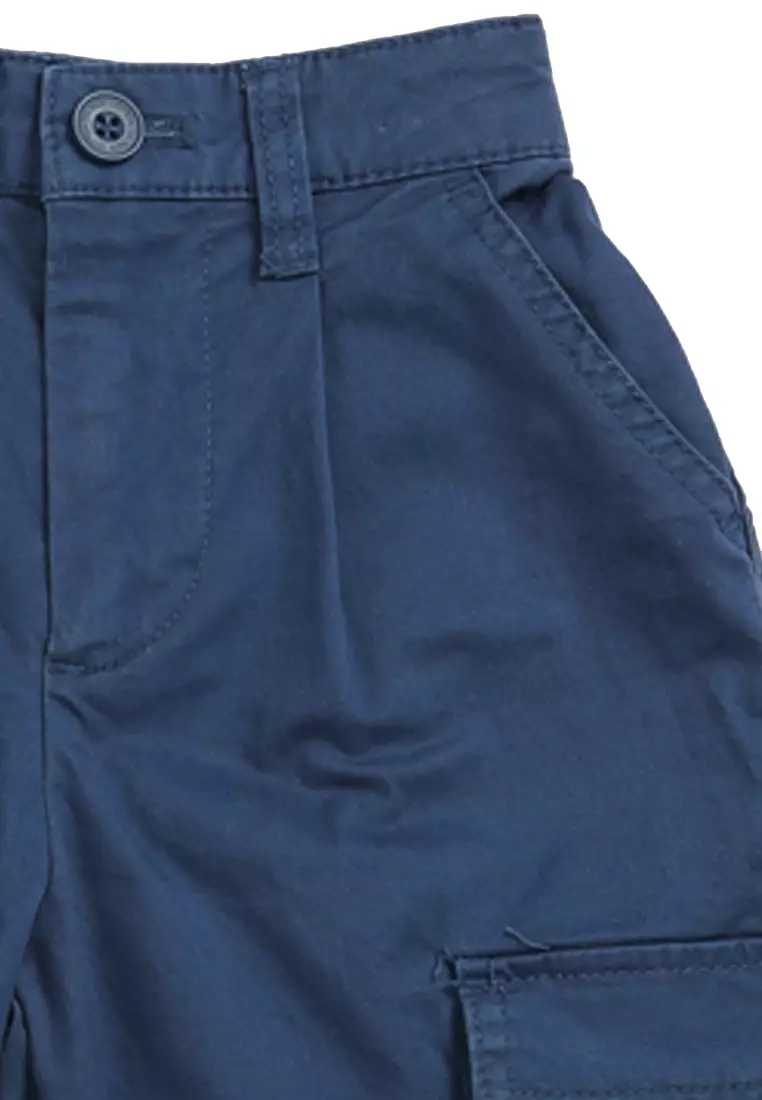Pleat Front Cargo Pants