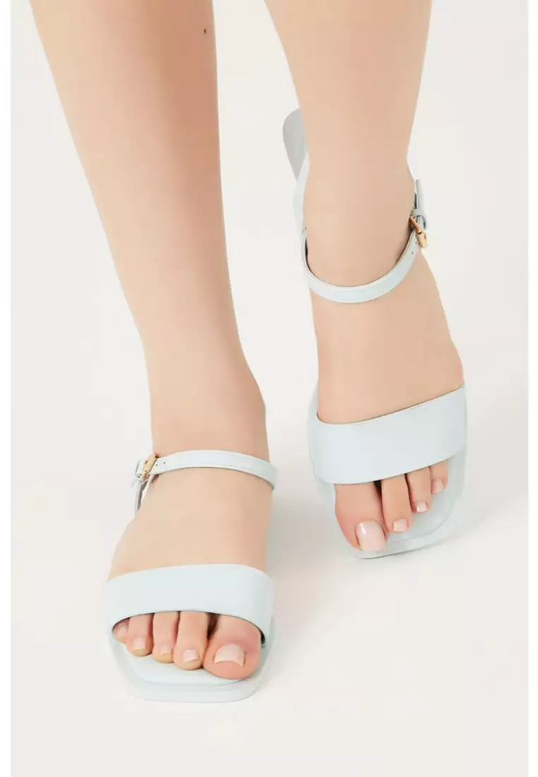 Faux leather sandals forever 21 cheap