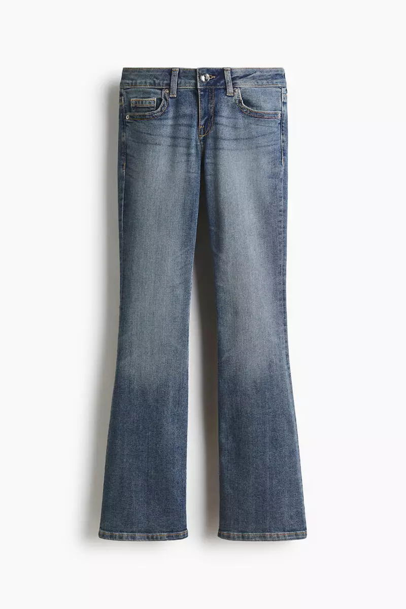 Flared Low Waist Jeans