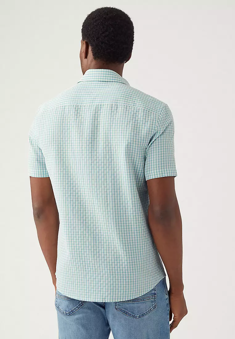 Gingham Check Shirt