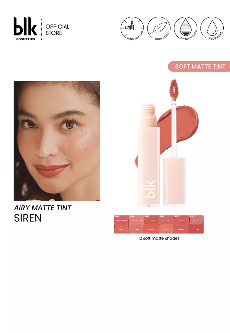 Discount on Blk Cosmetics  shoes - SKU: Blk Cosmetics Airy Matte Tint Siren