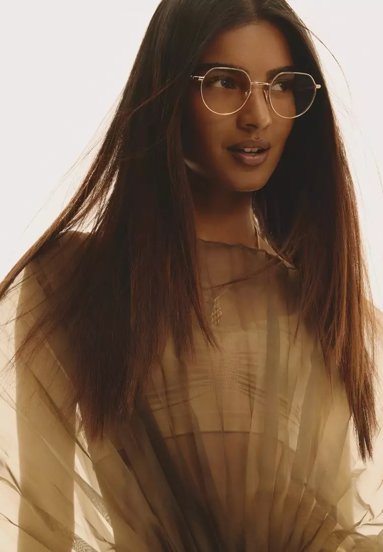 QUAY On Mute Optical Eyeglasses - Gold