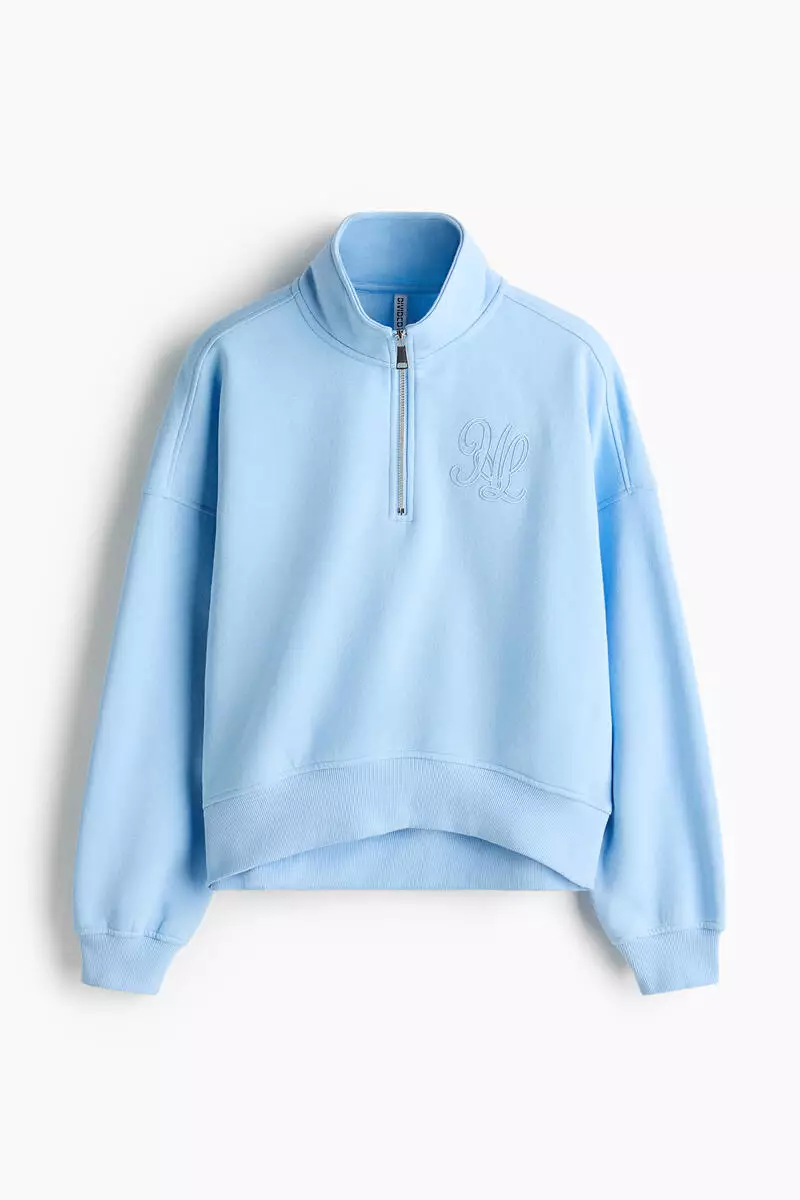 Zip-top sweatshirt