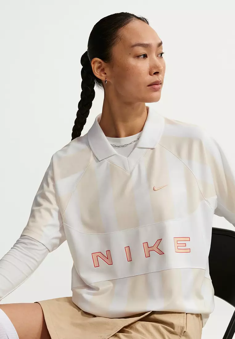 Sportswear Women's Oversized Polo Jersey Top