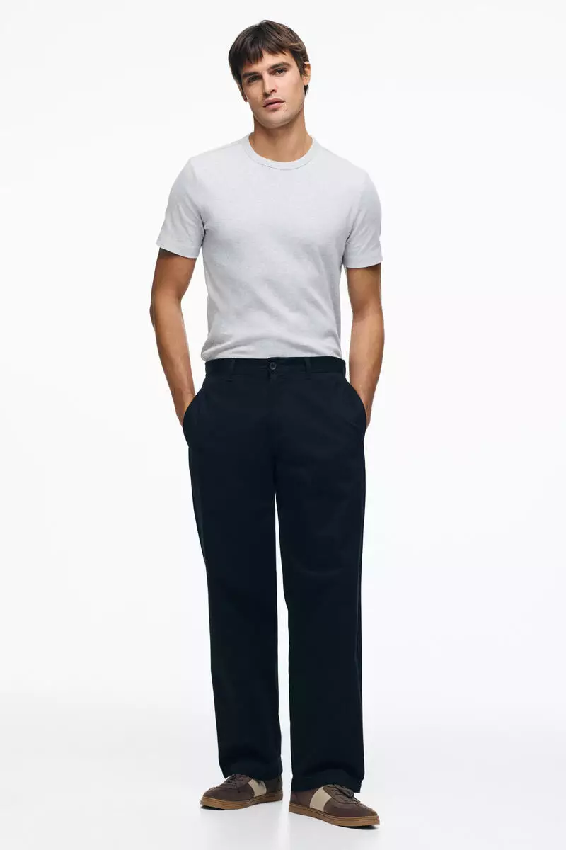 Slim Fit Ribbed T-shirt