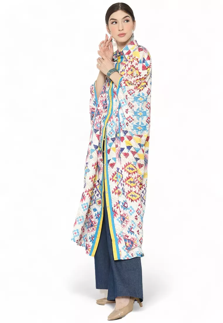 Kanzi Collared Kaftan