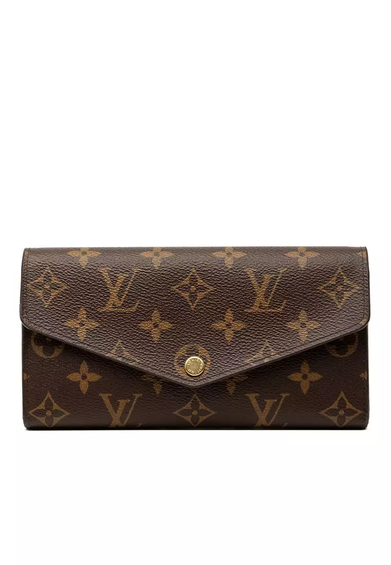 Pre-Loved Louis Vuitton Monogram Portefeuille Sarah Wallet
