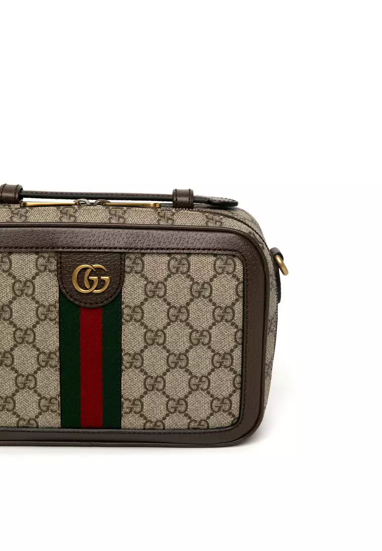Gucci GG Supreme Canvas Crossbody Bag 2024 | Buy Gucci Online | ZALORA ...