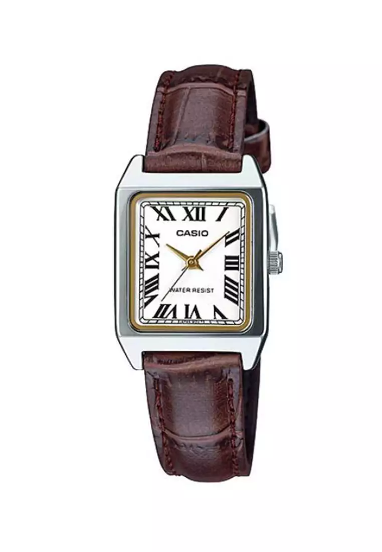 Rectangle new arrivals leather watch