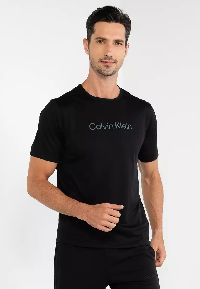 Calvin Klein Logo Gym T-Shirt - Calvin Klein Sport 2024 | Buy Calvin Klein  Online | ZALORA Hong Kong