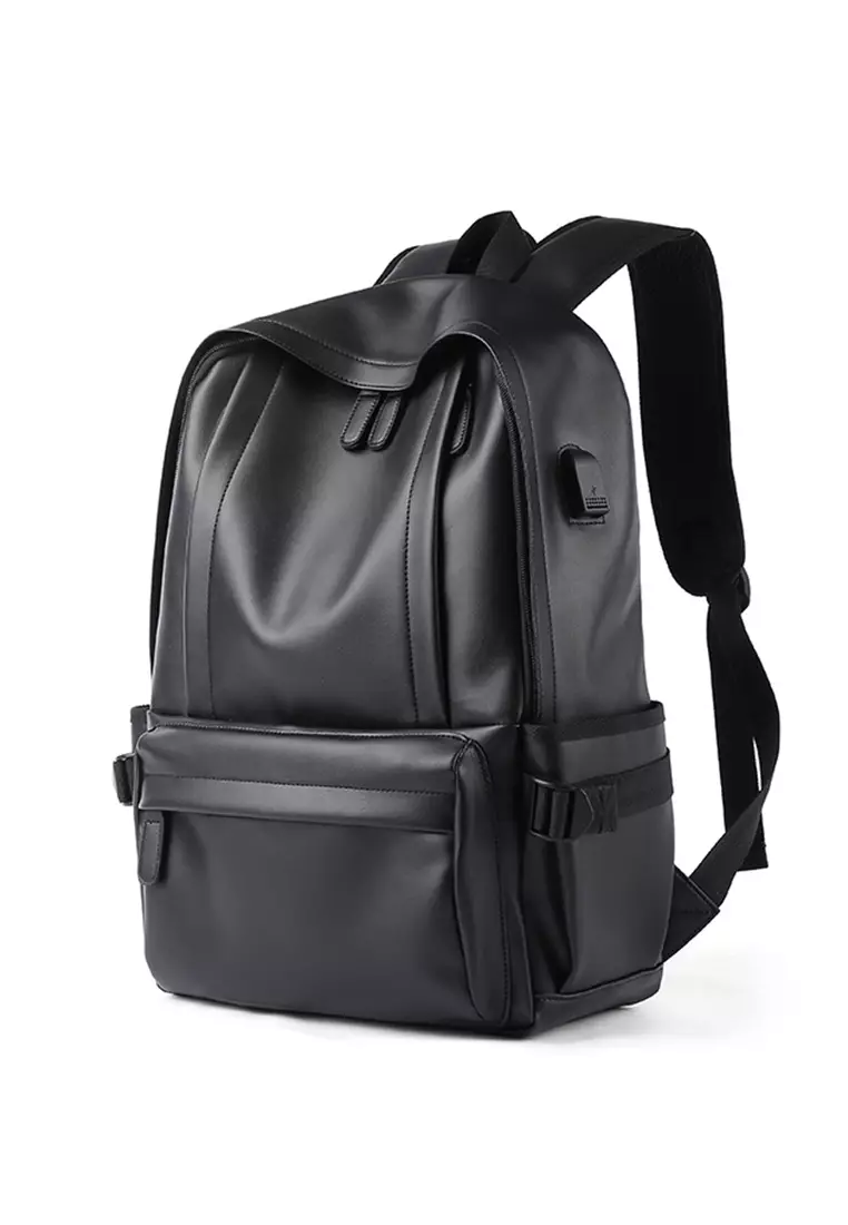 Leather Travel Backpack