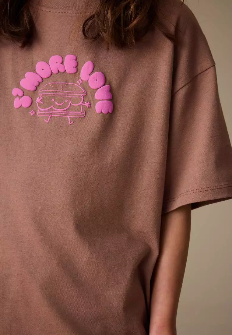 Oversized Graphic Print T-Shirt
