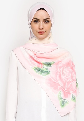 DONNINGDONNA white and multi Blooming Flowers II - Sophea Shawl BD38DAA56BE5E6GS_1