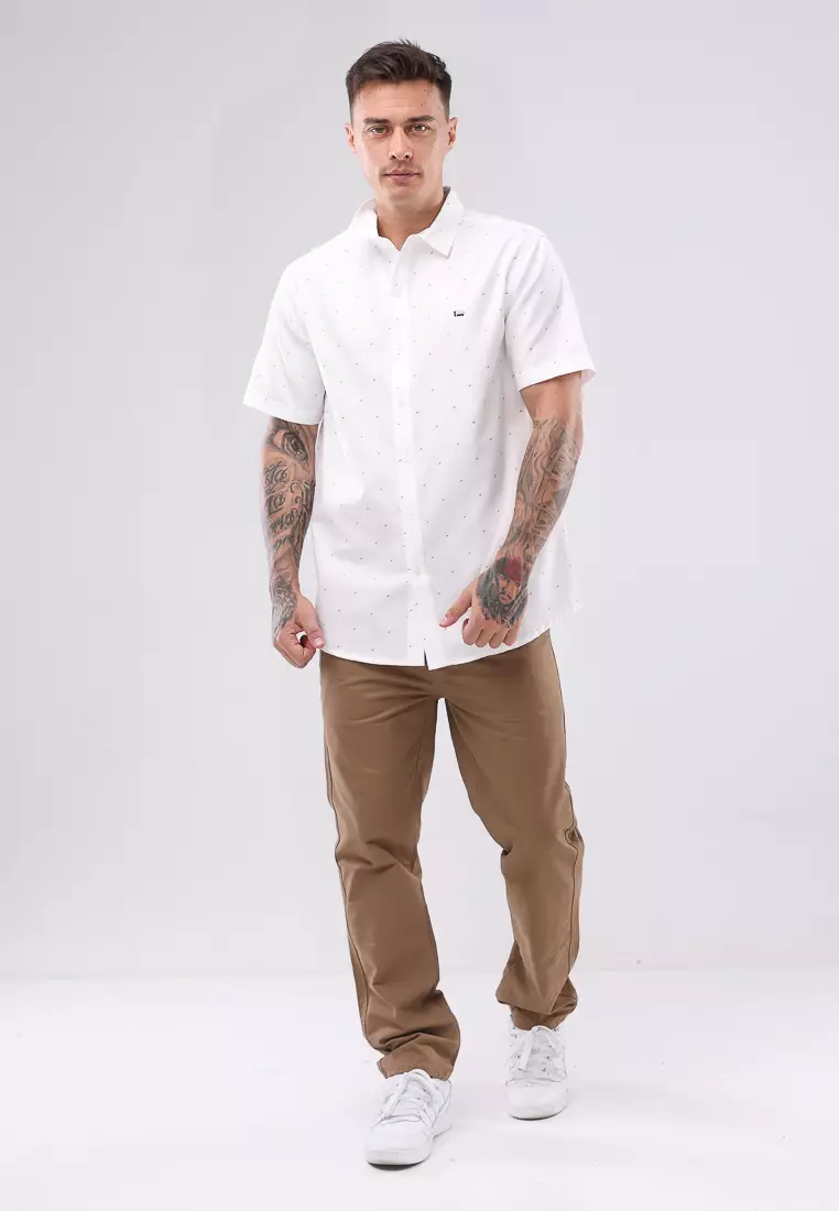 Woven Polo Short Sleeve