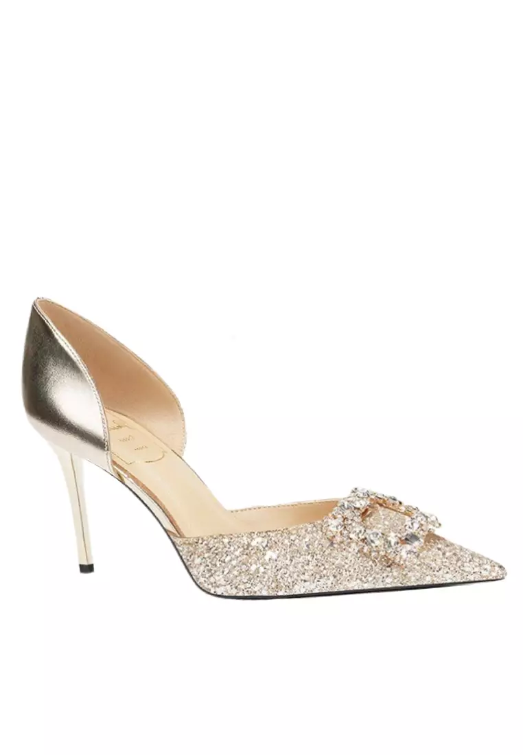 Discount on Twenty Eight Shoes  shoes - SKU: 6cm Rhinestone Square  Buckle Pointed D'orsay Wedding Heels Px708-A65
