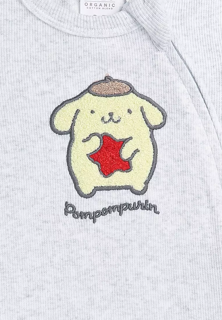 Licensed The Short Sleeve Zip Romper