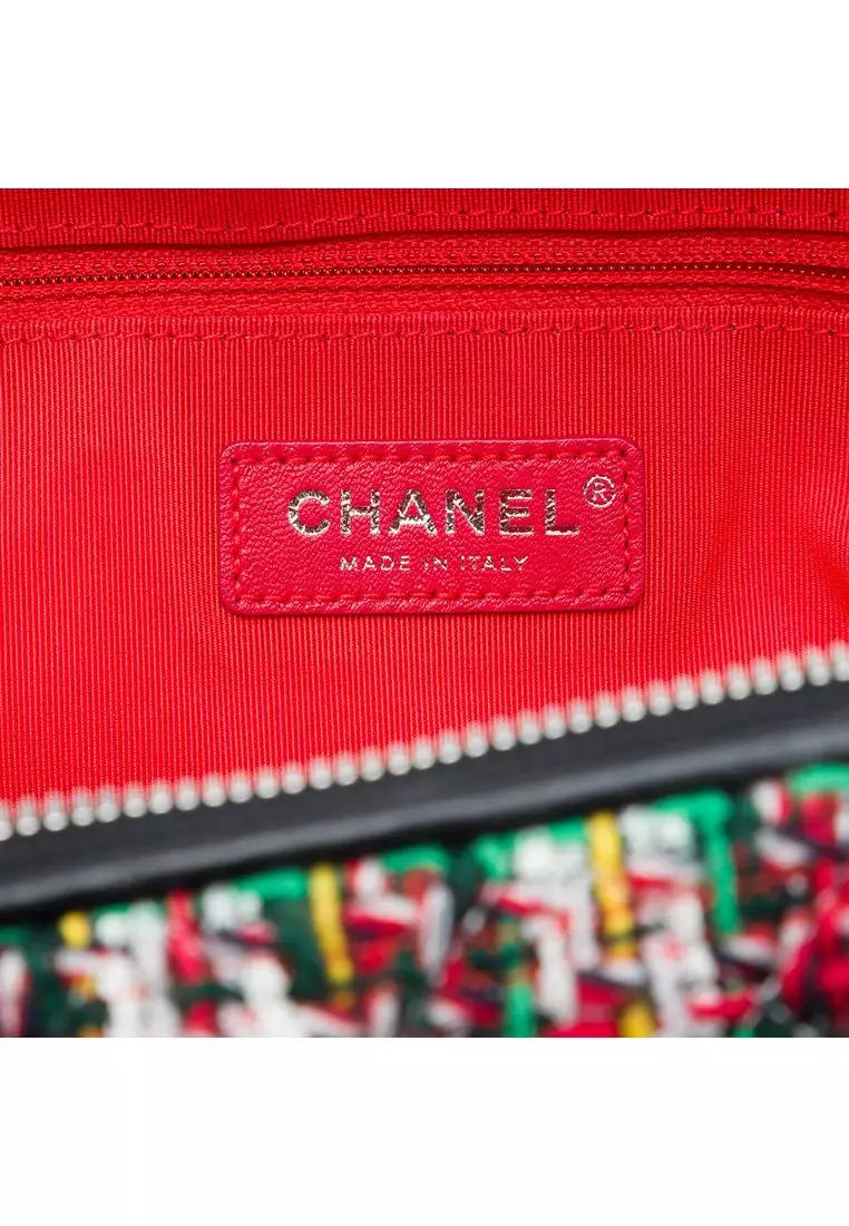 Pre-Loved Chanel Tweed Street Allure Camera Bag