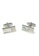 Splice Cufflinks white and silver Pearl White Rectangular Insert Rectangle Cufflinks SP744AC71FQYSG_1