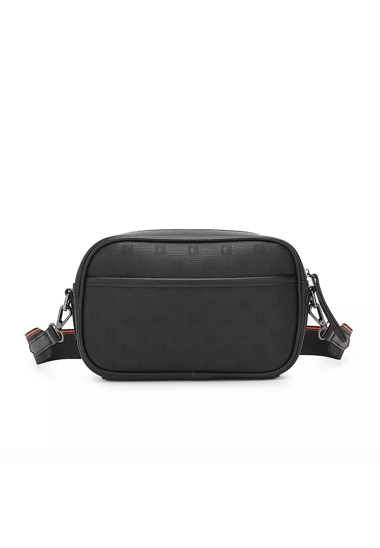 Men's Sling Bag / Crossbody Bag (斜孭袋) - 黑色