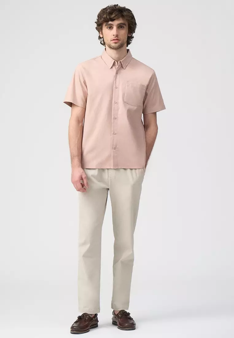 Regular Fit Linen Shirt