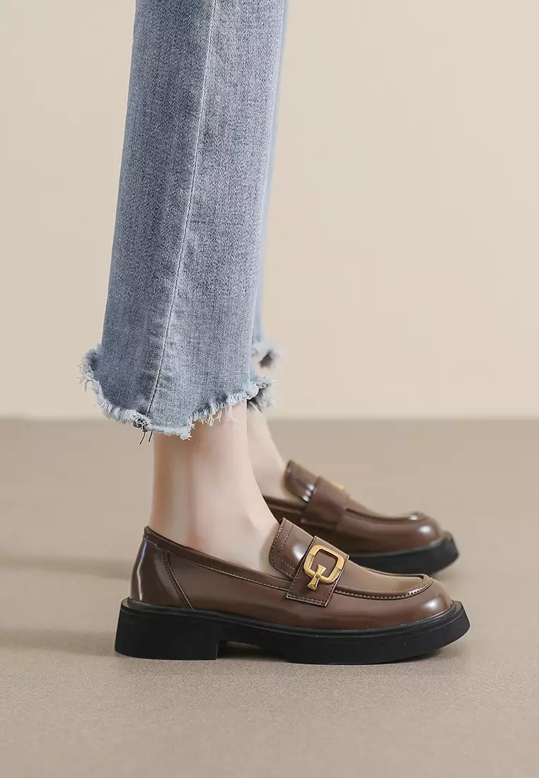 Metal Buckle Platform Lofaer WW75-35