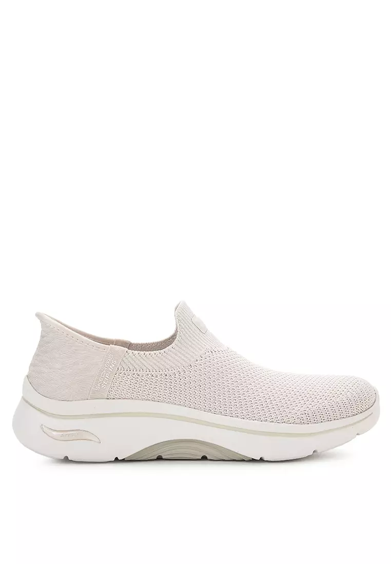 Go Walk Skechers White Shoes Online Buy Skechers Go Walk Arch Fit