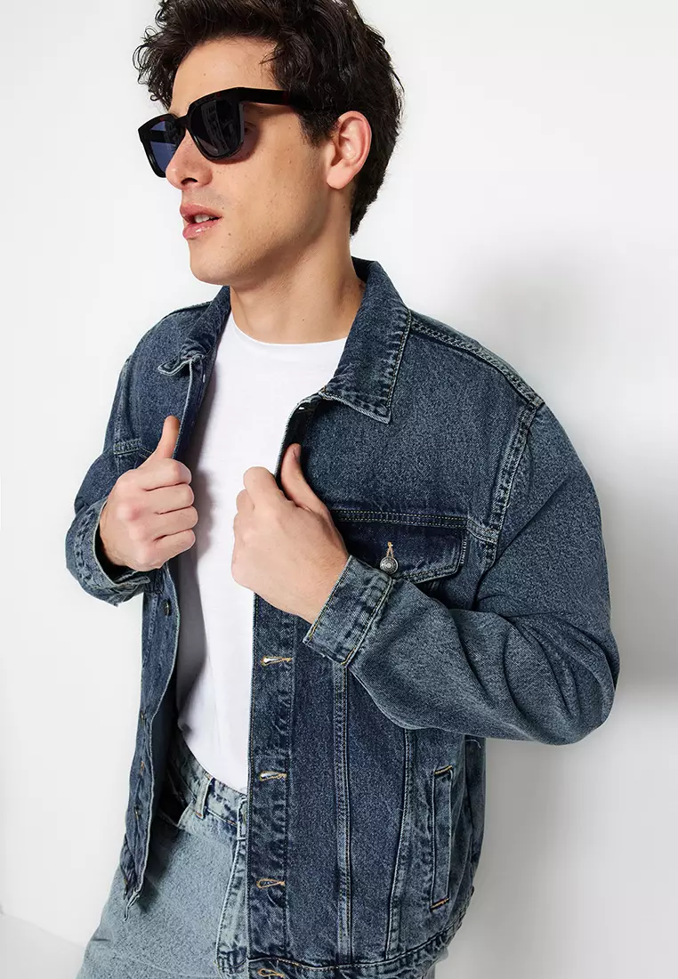 Denim jeans jacket online new arrivals