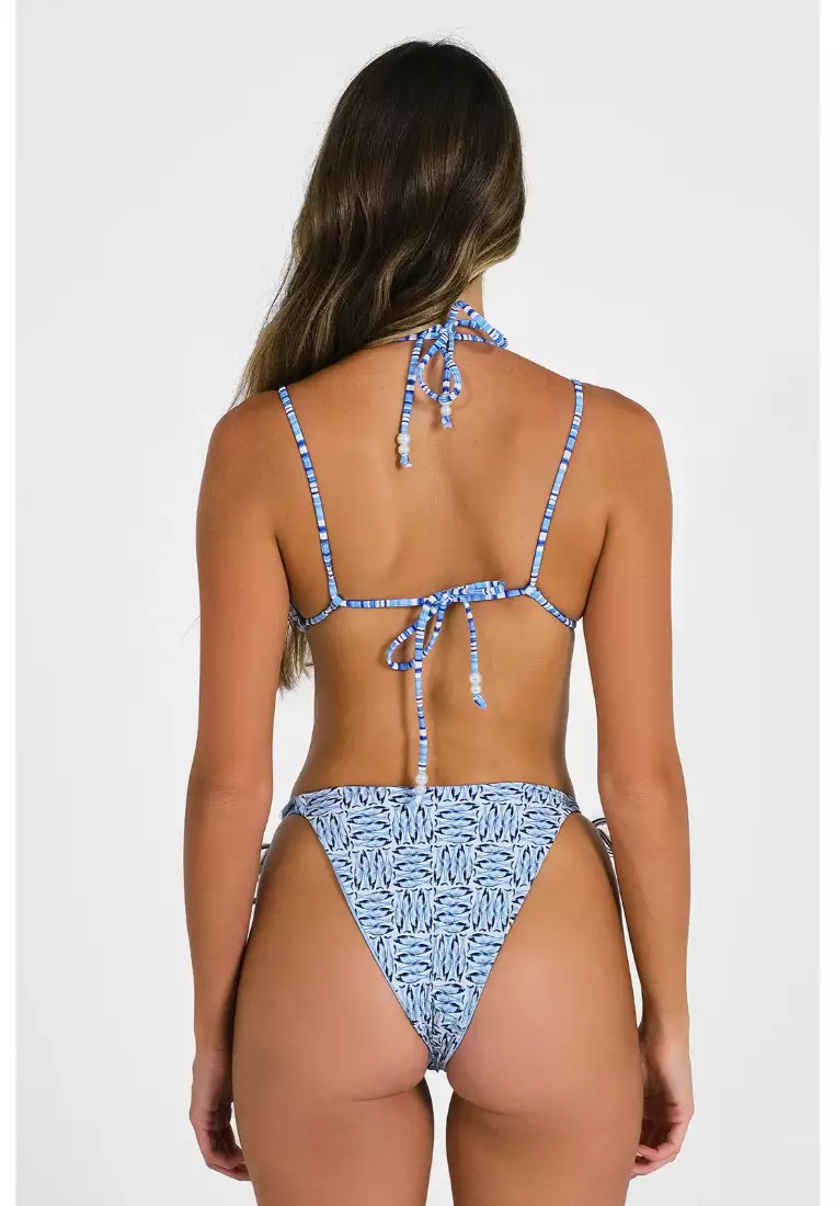 Vera Double Strap Triangle Bikini Top / Il Pesce