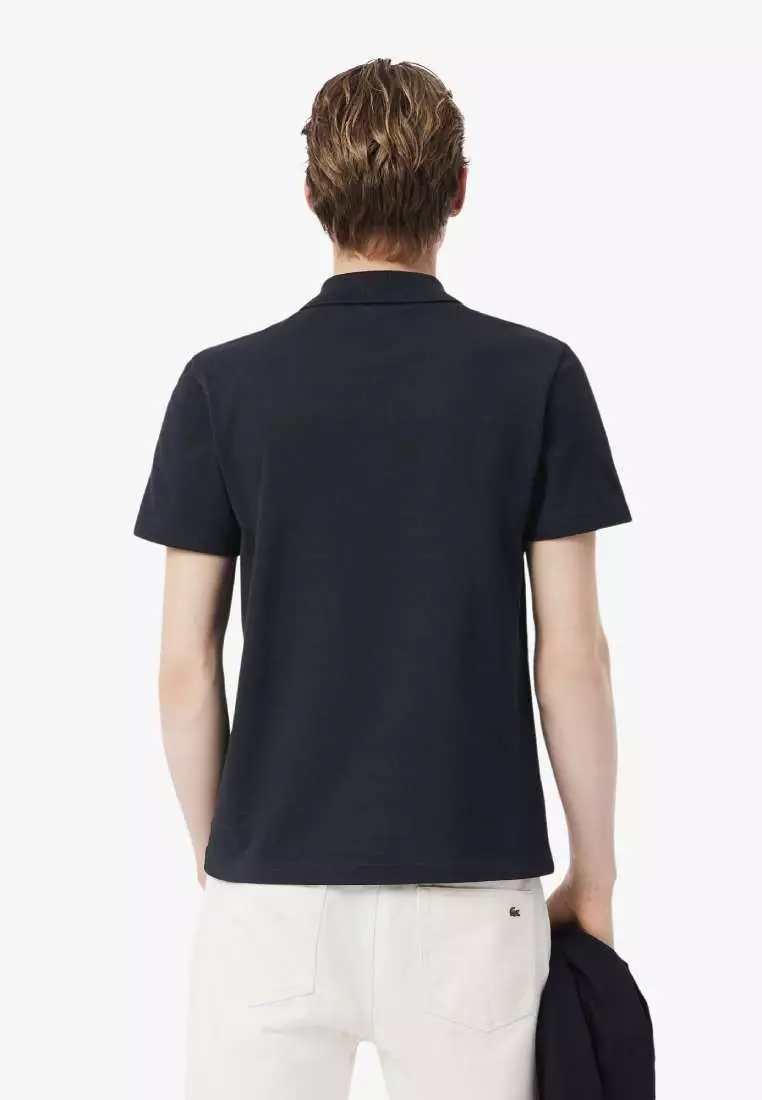 Regular Fit Colour-Block Piqué Polo Shirt