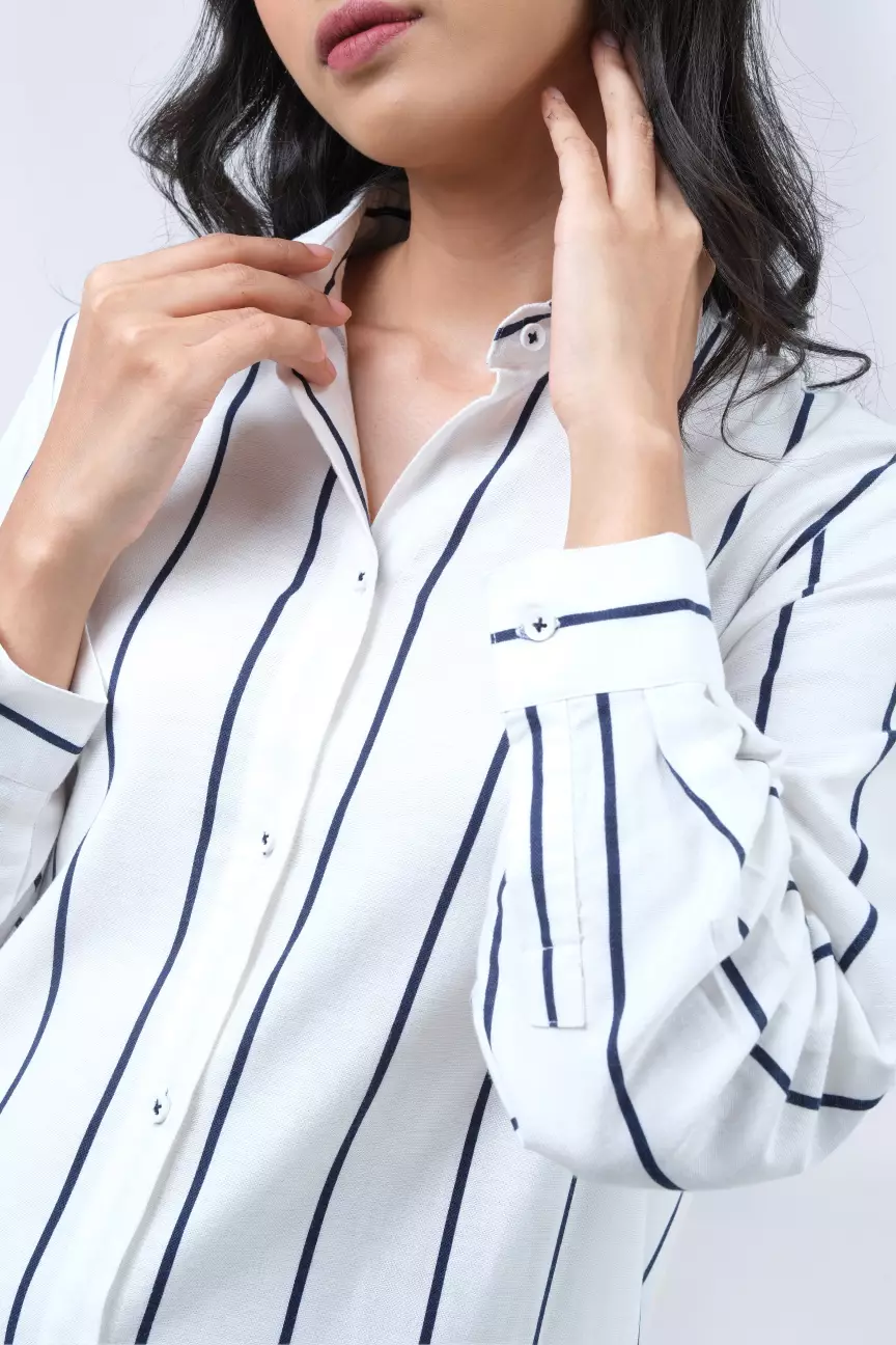 Dress Havana White Navy