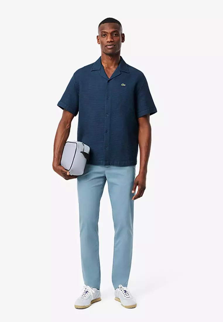 Slim Fit Stretch Cotton Pants