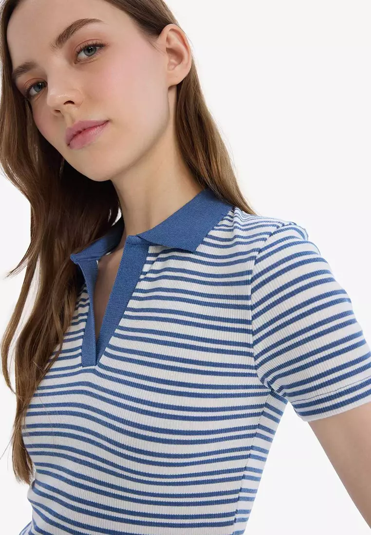 Striped Polo Shirt