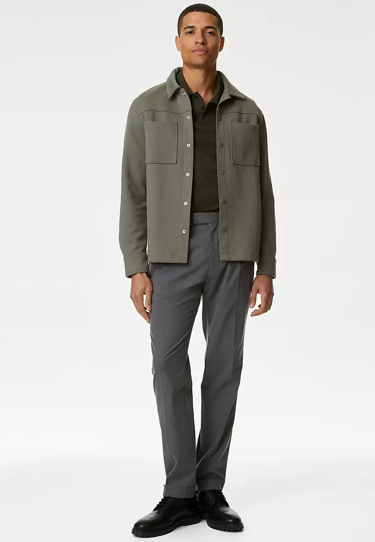 Pure Cotton Pique Polo Shirt