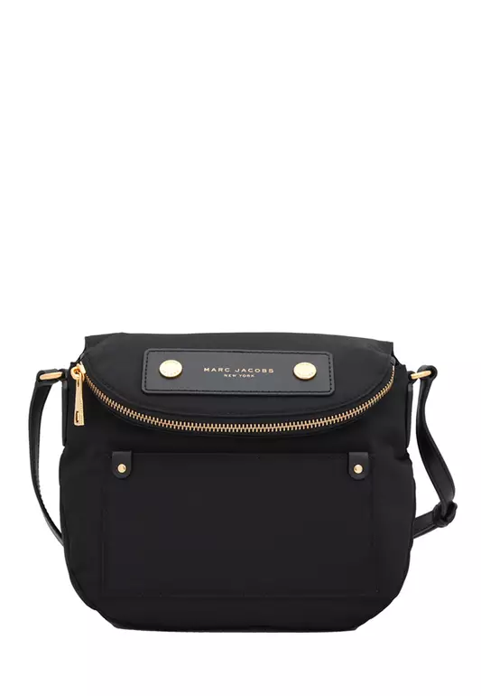 Preppy Nylon Natasha Mini Crossbody Bag in Black M0012909