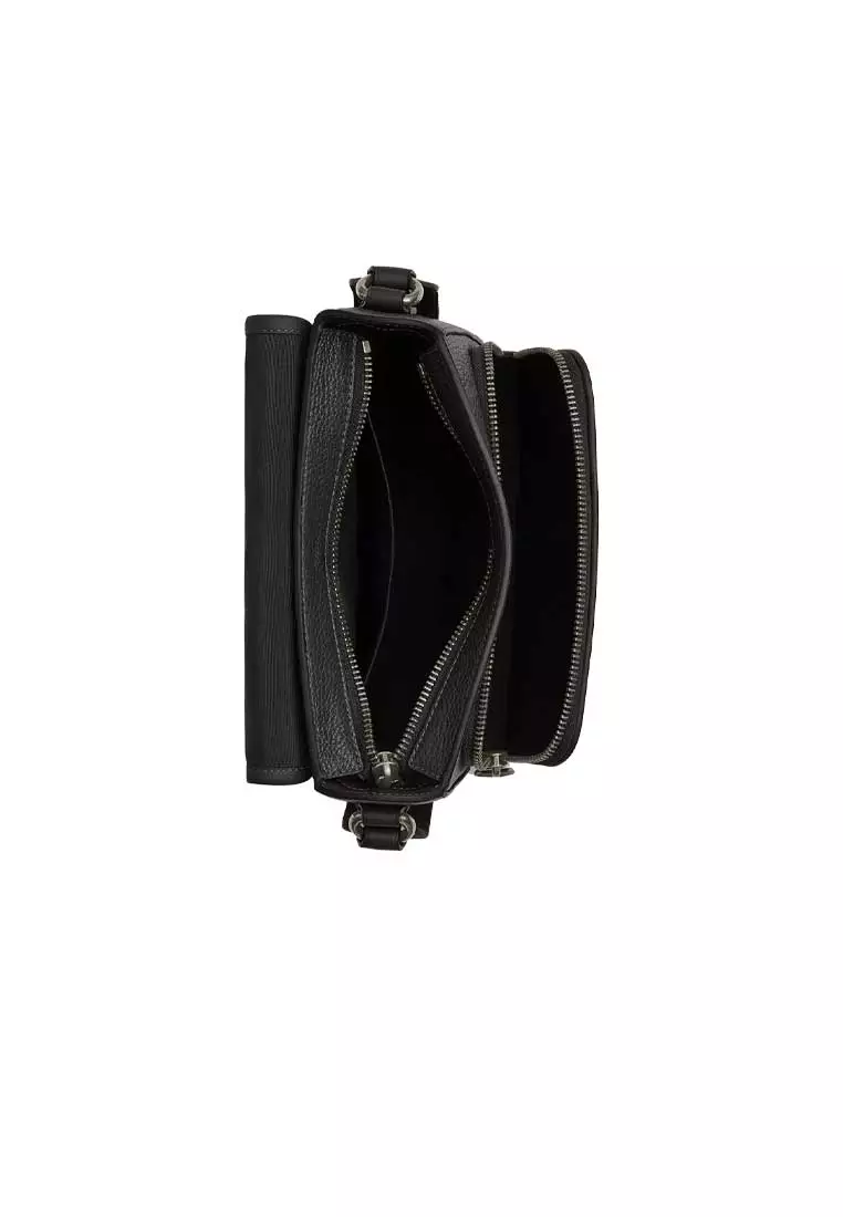 Sullivan Flap Crossbody Bag Black CY800