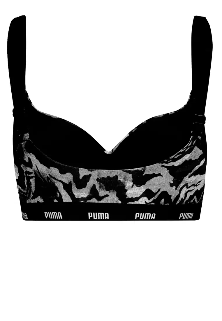 Printed Padded Sports Bra