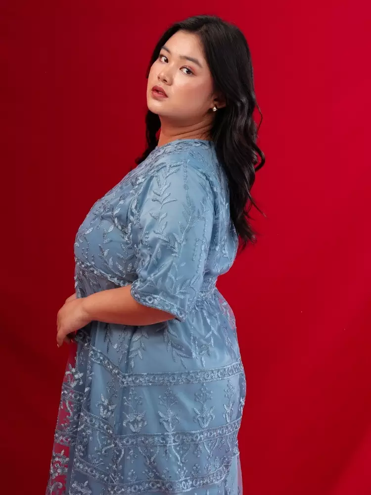 xtramiles Ladies  chantal dress blue