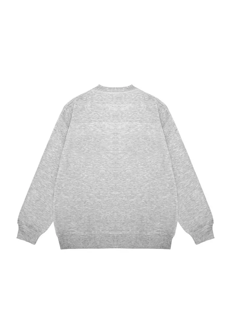3Second Unisex Jacket Crewneck Sweatshirt Regular Fit Fleece Biz Markie 010225