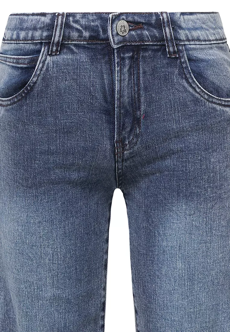 Pito Dito Girl Blanch Celana Panjang Denim Anak Biru - Size 14