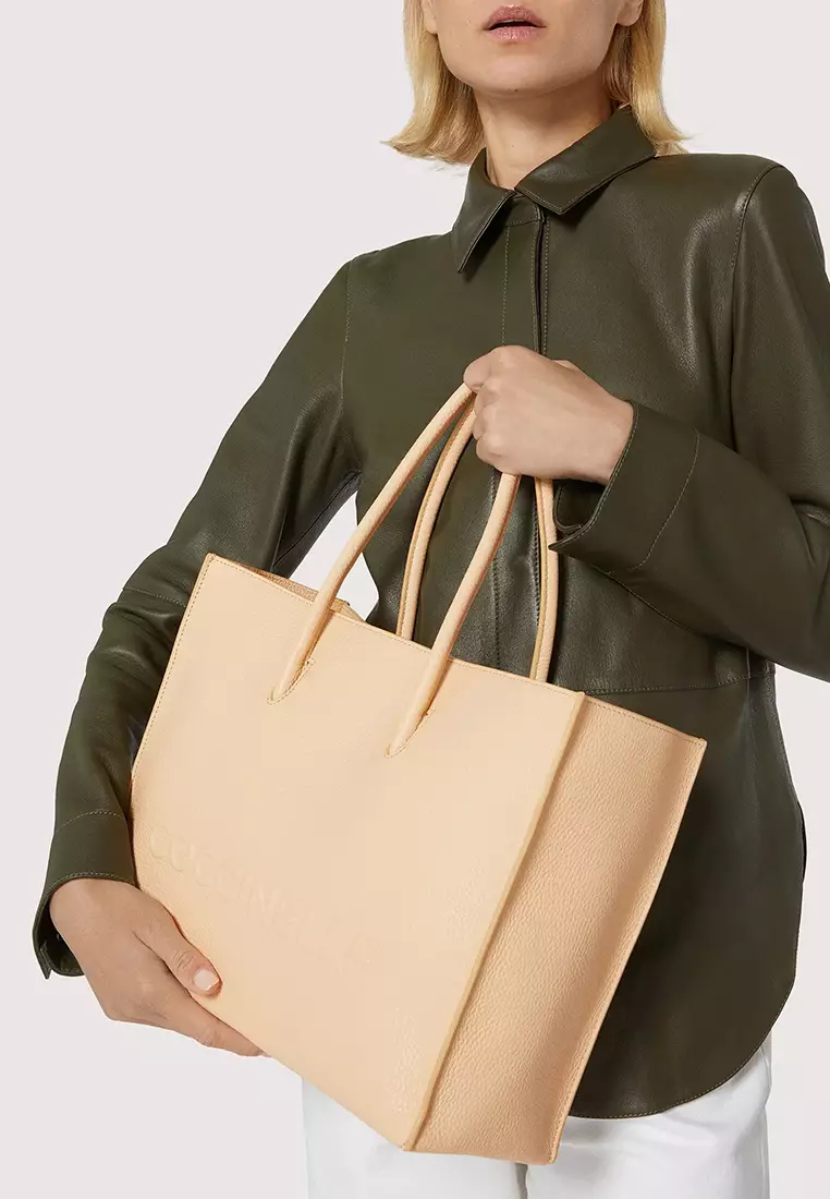 Myrtha Maxi Logo Medium Tote Bag